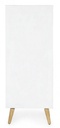 Mobile 1 Anta 2 Cassetti Eloise in legno naturale cm 48x35x121h - Samnite