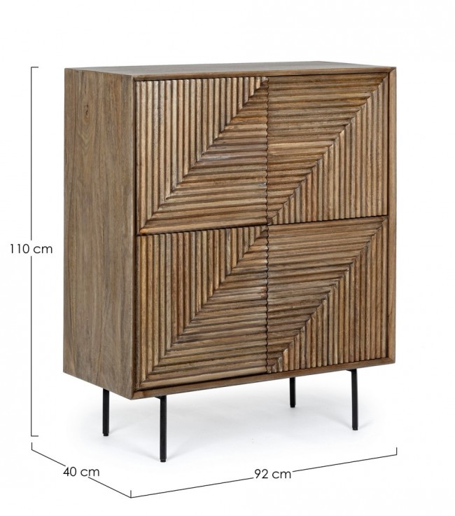 Mobile 4 ante Darsey in legno nobilitato - Samnite