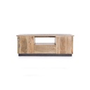 Mobile Basso 2 Ante 1 Cassetto Tudor cm 130x40x50h - Samnite