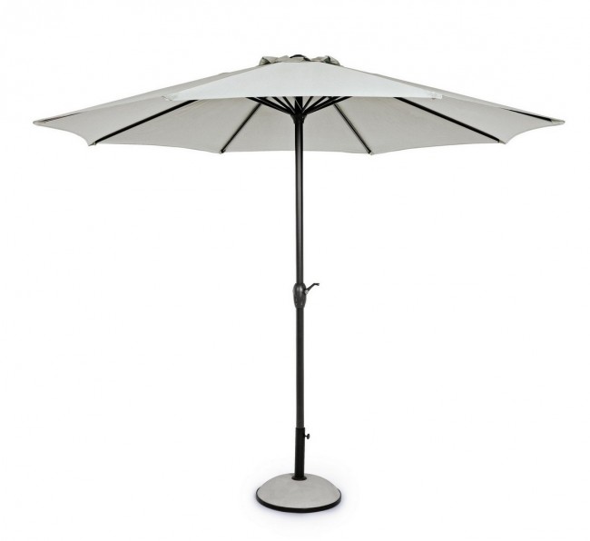 Ombrellone Kalife naturale 300xh242 cm - Samnite