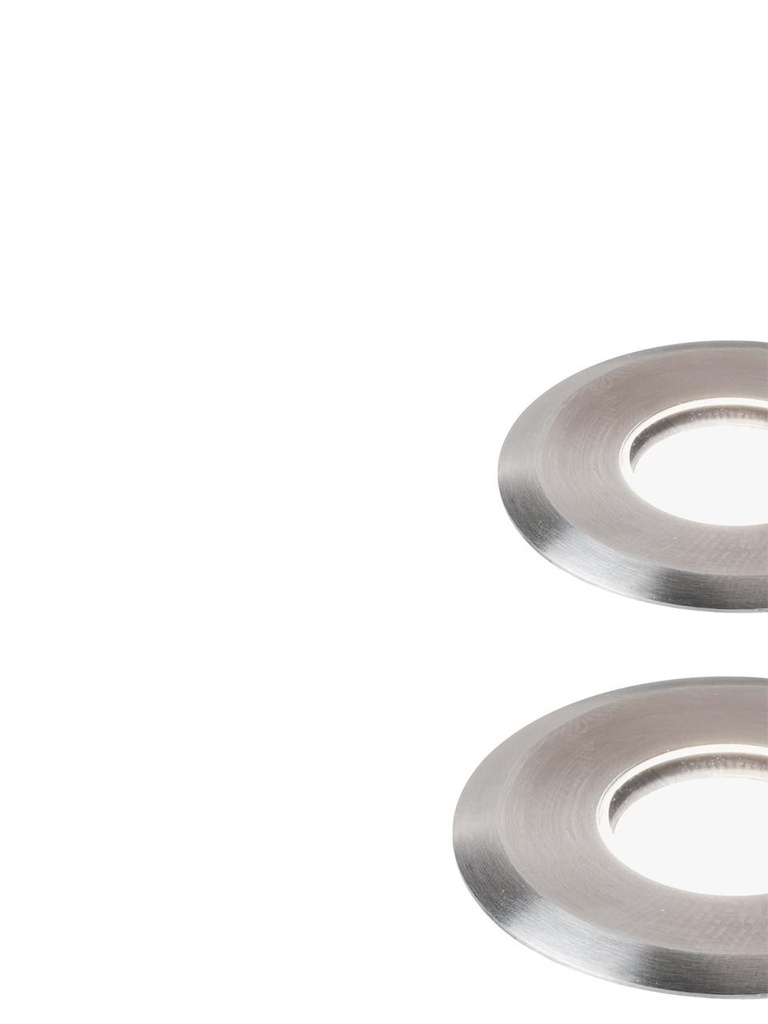 Calp.D.4,5 - 2,5W Led* 4000K  linea hangar  acciaio - Samnite