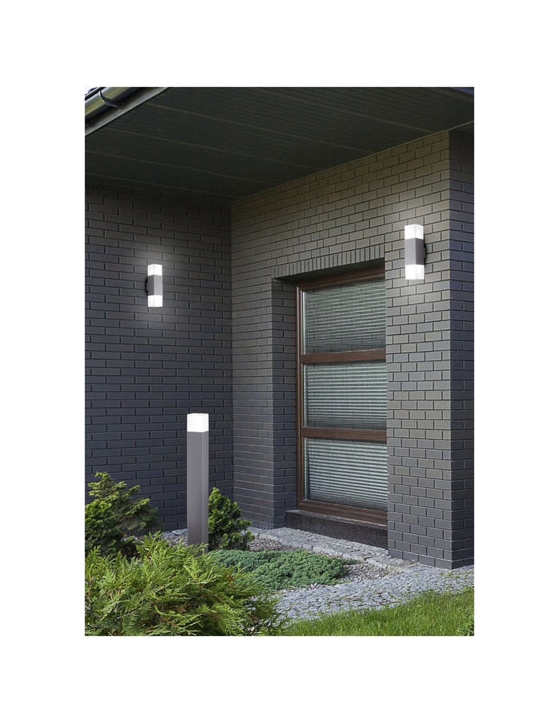 Palo E14 Led per Esterno Hudson Titano h80 cm Trio Lighting - Samnite