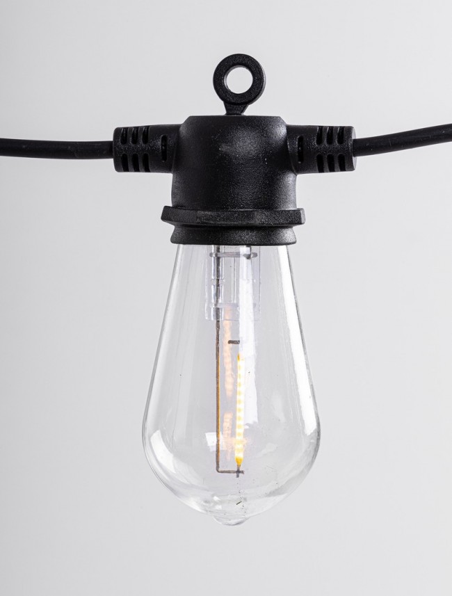 Catena Flare 6Led Pl Trasp - Samnite