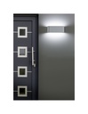 Applique Rettangolare Thames II Led Doppia Emissione IP54 Alluminio L17 cm Trio Lighting