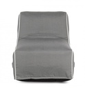 Chaise Longue Rihanna Gonfiabile Grigio - Samnite