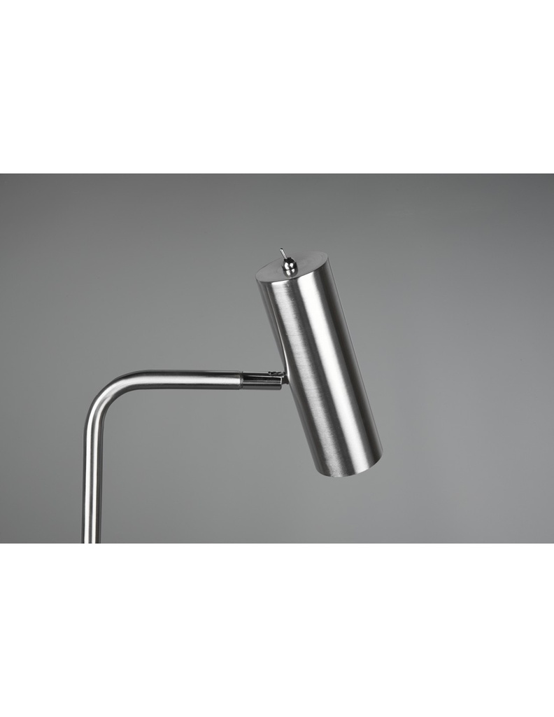Piantana Marley Nichel Spot Cilindro H151 Trio Lighting - Samnite