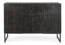 Credenza 2 ante e 3 cassetti Dorset stile industriale - Samnite