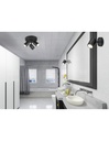 Faretto Rotondo 3 Spot Orientabili Metallo Nero Angelo Trio Lighting - Samnite
