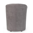Poltrona in legno e tessuto Grigio Scuro BELIZE 64,5x63x h76 cm - Samnite