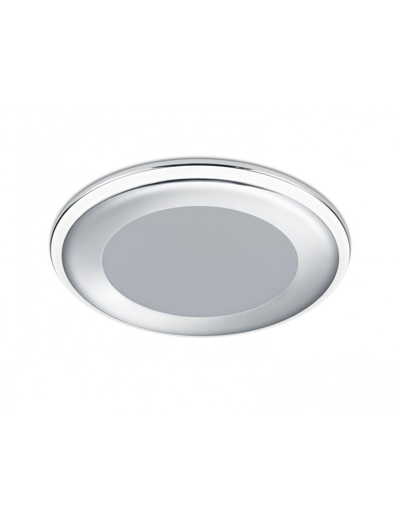 Faretto da Incasso Aura Led 10w 3000k Cromo Ø14 cm Trio Lighting - Samnite