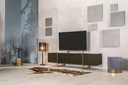 Porta TV nero-ebano 400 cm x 1800 cm H. 450 cm - Samnite