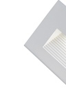 Incasso Liscio 3W Led 3000K  linea spina  bianco - Samnite