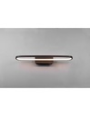 Lampada Led Da Specchio Per Bagno Moderno Gianni Nero IP44 Trio Lighting - Samnite