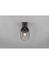 Applique Tuela Lanterna Rete Metallica Antracite IP44 Trio Lighting