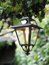 Lampada da esterno in alluminio pressofuso con diffusori in vetro trasparente grafite - Samnite