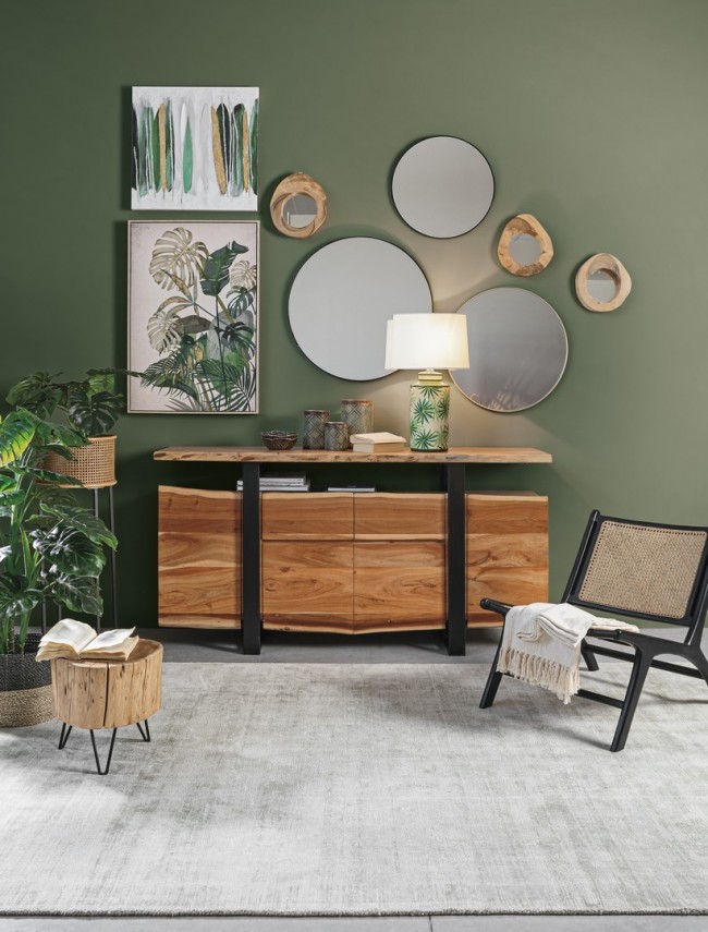 Set  2 porta piante Elton stile luxury - Samnite