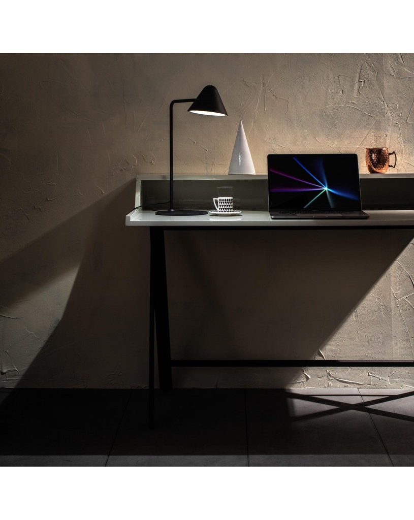Lampada da tavolo LED Antares in metallo nero STS - Samnite