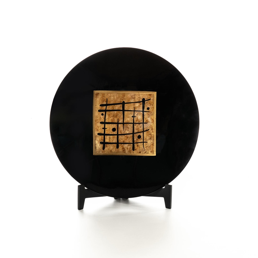 Set 3 piatti decorativi 65x65x1 cm - Samnite