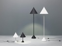 Lampada da terra in metallo nero D40xD40x156h cm - Samnite