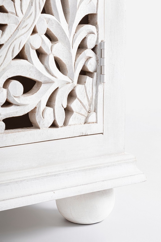 Mobile credenza 2 ante legno bianco Alinta - Samnite