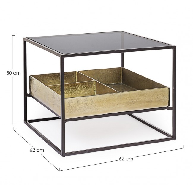 Specchio C-C Adara Oro D80 - Samnite