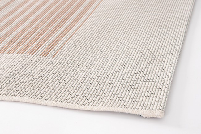 Tappeto Kino Beige-Blu-Arancio 160X230 - Samnite