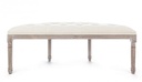Panca naturale in tessuto stile classico - Samnite