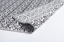 Tappeto Tirrenia Nero-Bianco 150X210  Cod.0607635 - Samnite