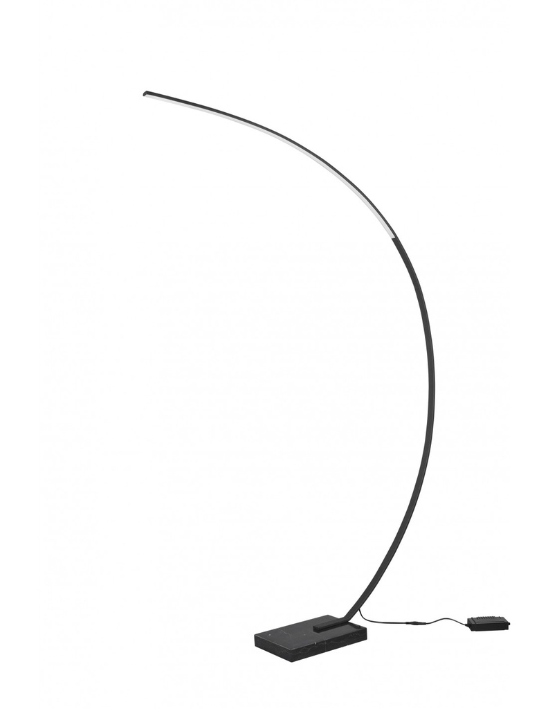 Piantana Arco Nero Bangkok Led Dimmer Trio Lighting - Samnite