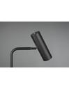Piantana Marley Nero E Spot Cilindrico H151 Trio Lighting - Samnite