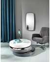 Tavolino 90 x 90 x 32h - Twist 1 - Samnite