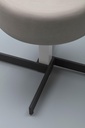 Tavolino in mdf con top grigio D4D452h cm - Samnite