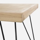 Tavolino in stile Industrial Vintage DISTRICT 120x60x h36 cm - Samnite