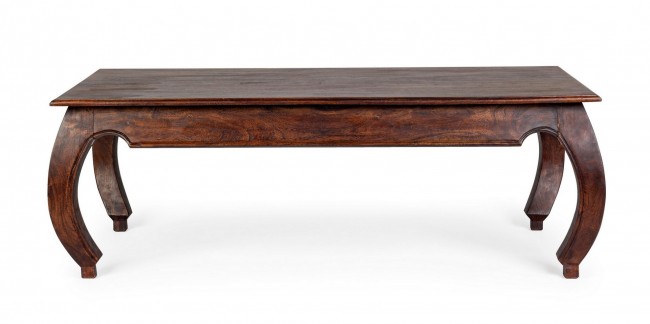 Tavolino jaipur opium in legno stile fusion cm 130x70 - Samnite