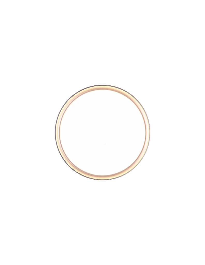 Plafoniera Rotonda Clarimo Led Dimmerabile Alluminio IP44 Ø33 cm Trio Lighting - Samnite