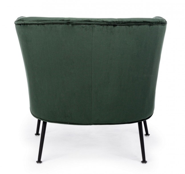 Poltrona verde stile design - Samnite