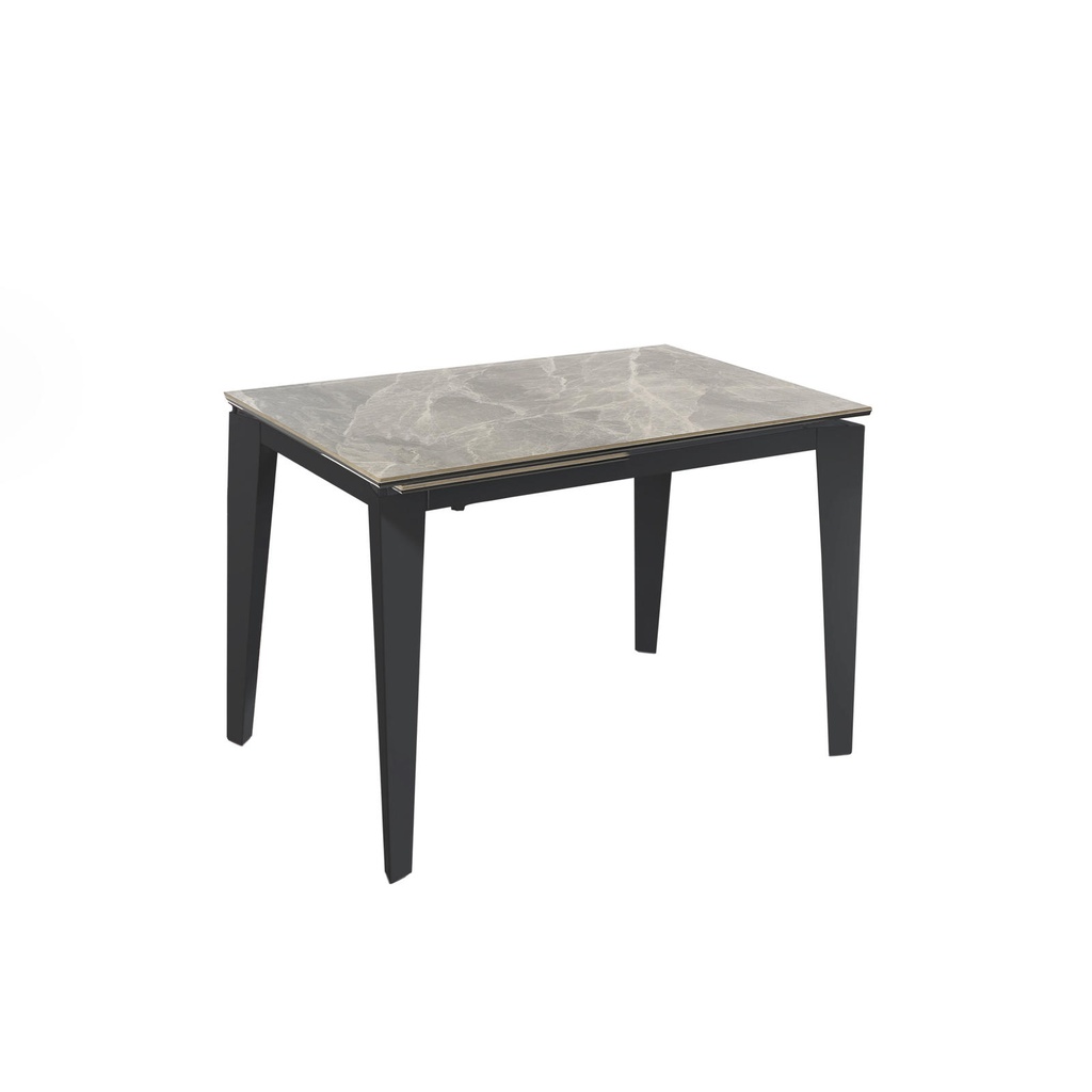 Tavolo allungabile con top in ceramica 120/170x80 cm - Samnite