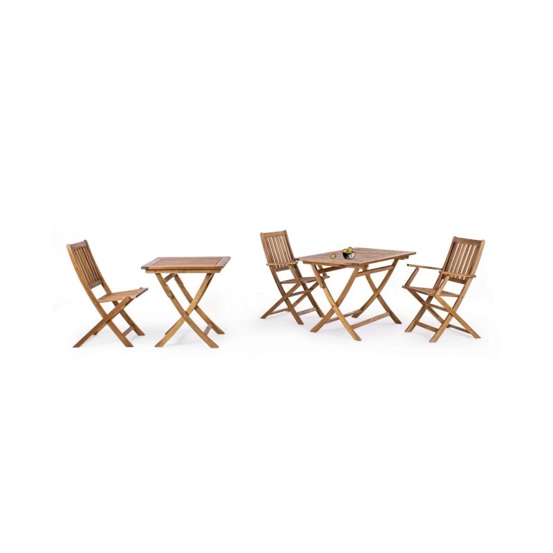 Tavolo da giardino Pieghevole Rettangolare 120x70x h73 cm - Samnite