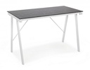 Scrivania Young Smoke piano in vetro 113x58 cm - Samnite