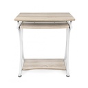 Scrivania per PC in acciaio Bianco VIOLET 70x55x h76 cm - Samnite