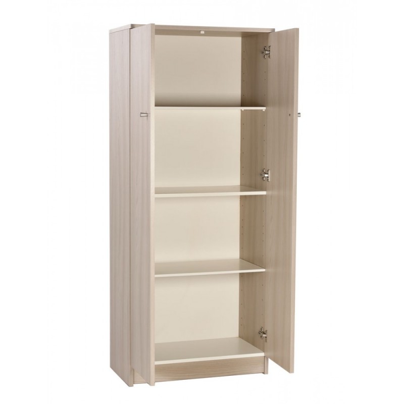 Multipurpose wardrobe with two doors Eucalipto 62x34x h147 cm