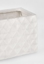 Set3 P.Vaso Pyramid Rett Bianco - Samnite