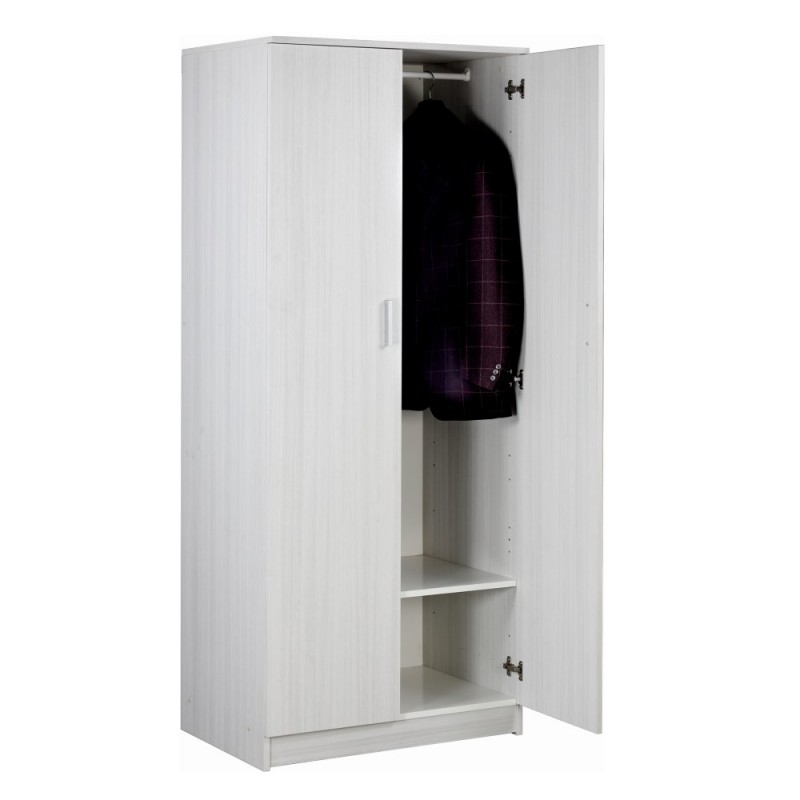 Multipurpose wardrobe with two doors Eucalipto 77x52x h182 cm