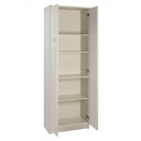 Multipurpose wardrobe with two doors Light Elm 62x34x h182 cm