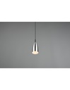 Sospensione Singola Farin Cono Nichel  Ø10 cm Trio Lighting - Samnite