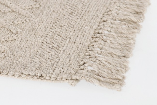 Tappeto Hiruni Beige 140X200 - Samnite