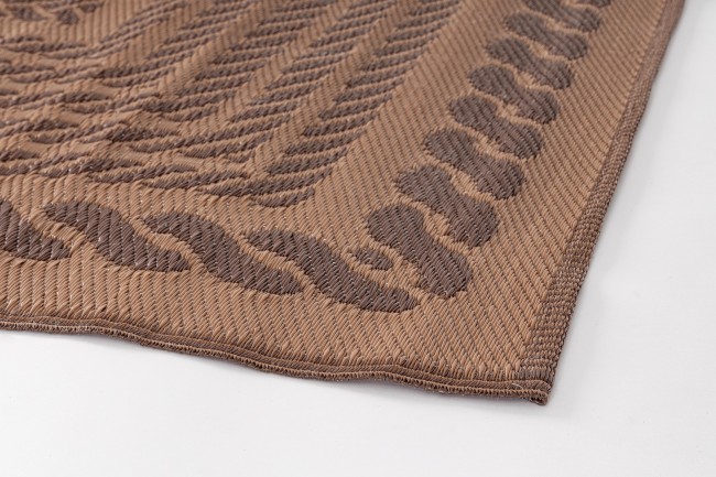 Tappeto Kashan Marrone-Marrone 180X270 - Samnite
