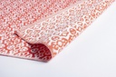 Tappeto Tirrenia Rosso-Bia 120X180 - Samnite
