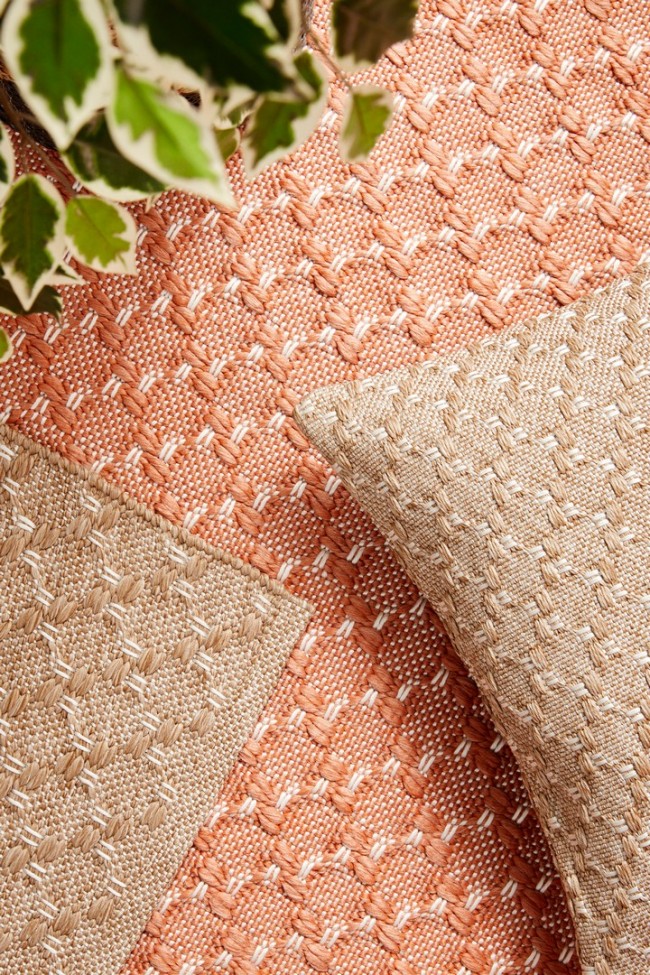 Tappeto da esterno Bhajan rosa cm 200 x 300 - Samnite