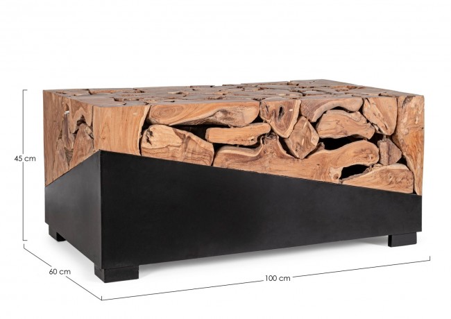 Tavolino Grenada Ret 100X60 - Samnite